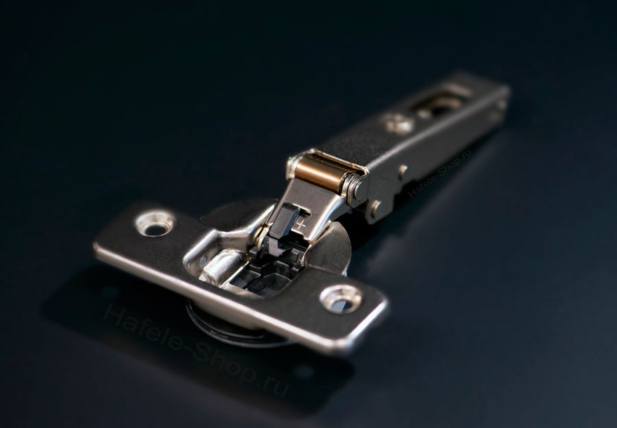 Петля DUOMATIC PREMIUM накладная, с доводчиком в чаше, 48мм, Hafele