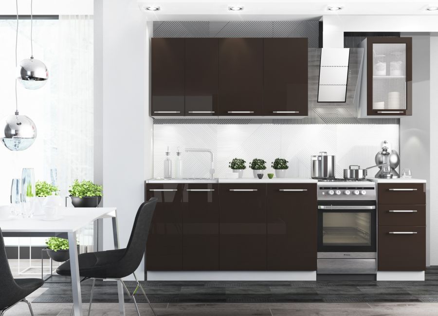 Кухня Олива глянец (ДСВ)