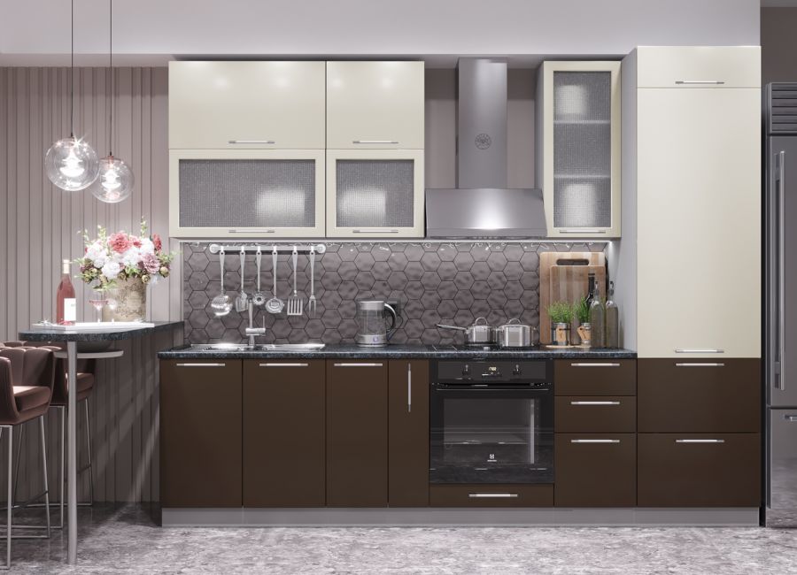 Кухня Олива глянец (ДСВ)