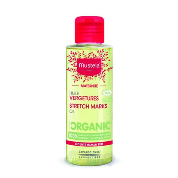 Mustela Мустела Maternity масло для профилактики растяжек, 105 мл