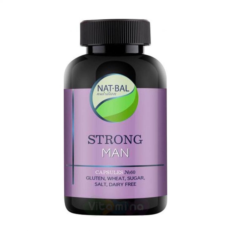 GEO ORGANICS Стронг мэн Strong Man, 60 капс