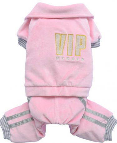 Велюровый спортивный костюм "VIP розовый (XS,М, S, XL)