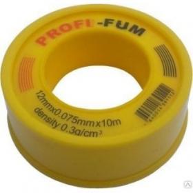 Фум лента "PROFACTOR" 15m х19mm х 0,25 mm