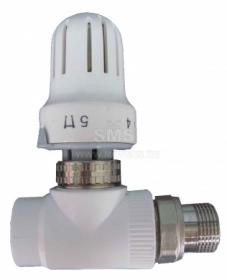 клапан прямой PPR 20-1/2" с термогол. (SMS-504)