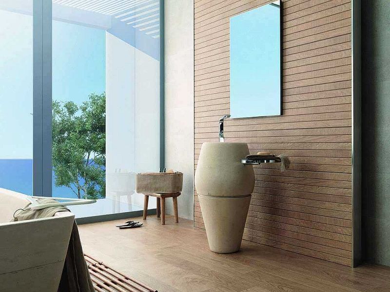 Керамическая плитка Porcelanosa Liston Oxford Cognac P34706621 настенная 33х100 ФОТО