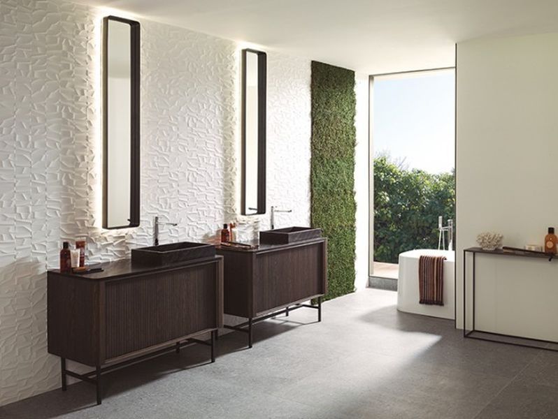 Керамическая плитка Porcelanosa Matt Mosaico P35800791 настенная 45х120 схема 2