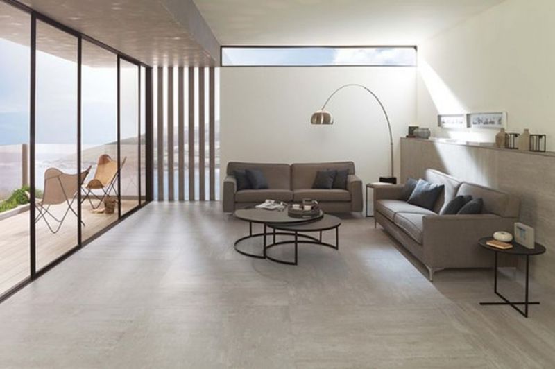 Керамическая плитка Porcelanosa Nantes Caliza P35800691 настенная 45х120 ФОТО