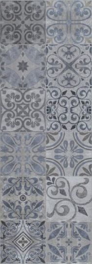 Фото Керамическая плитка Porcelanosa Park Antique Blue P34707271 настенная 31,6х90