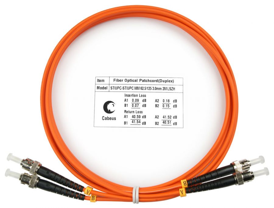 CABEUS FOP-62-ST-ST-2M ШНУР ОПТИЧЕСКИЙ 7636c
