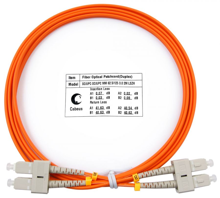 CABEUS FOP-62-SC-SC-2M ШНУР ОПТИЧЕСКИЙ 7362c