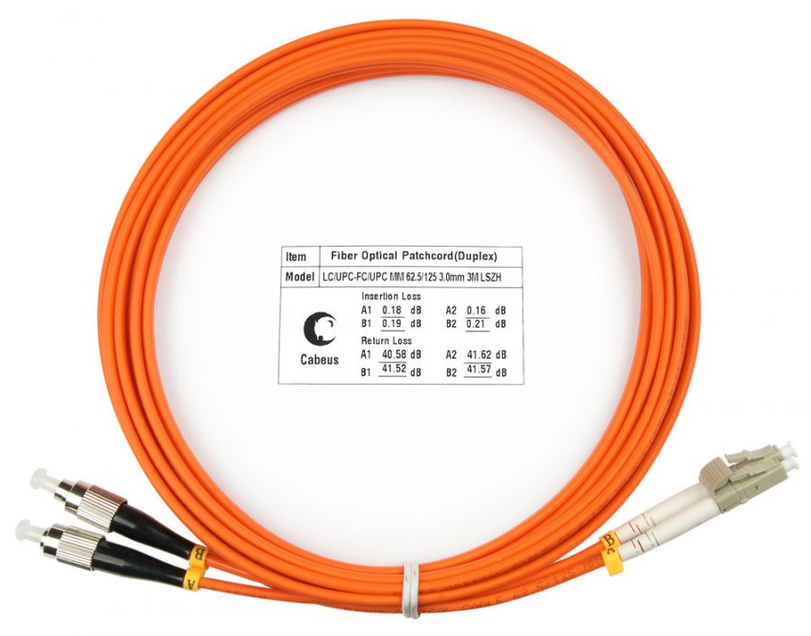CABEUS FOP-62-LC-FC-3M ШНУР ОПТИЧЕСКИЙ 7599c