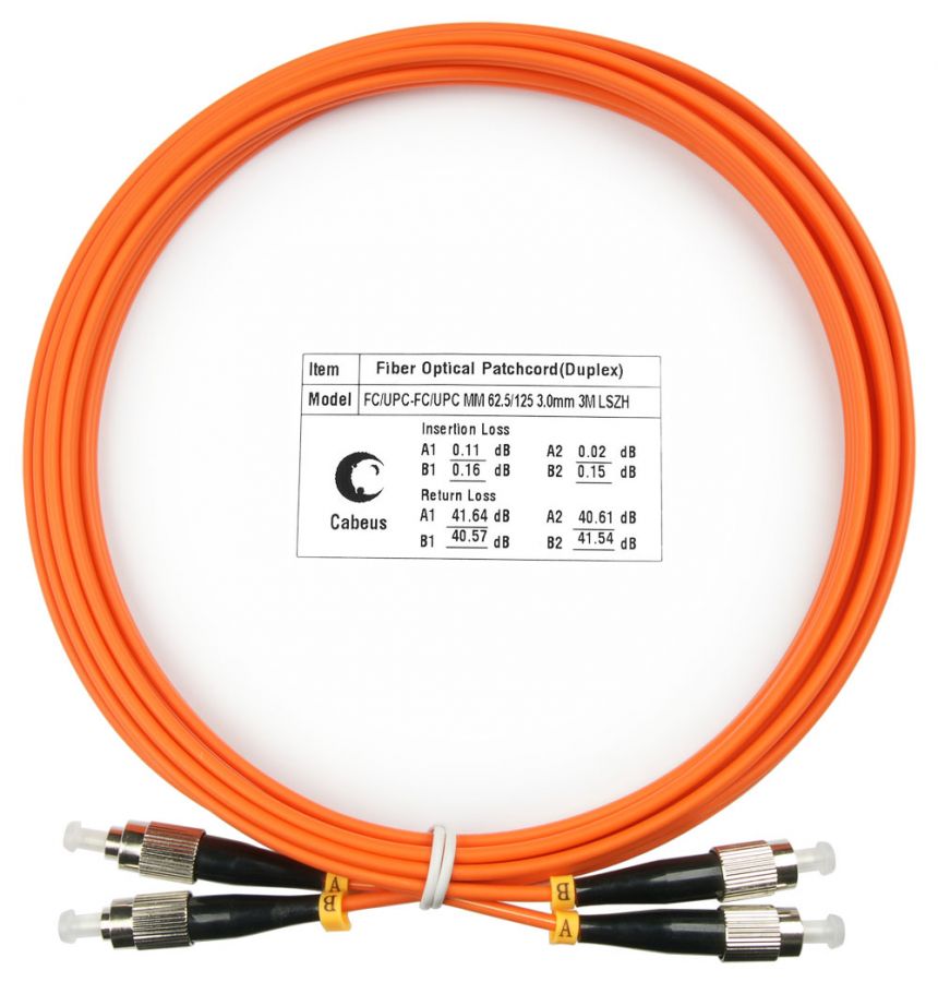 CABEUS FOP-62-FC-FC-3M ШНУР ОПТИЧЕСКИЙ 7590c