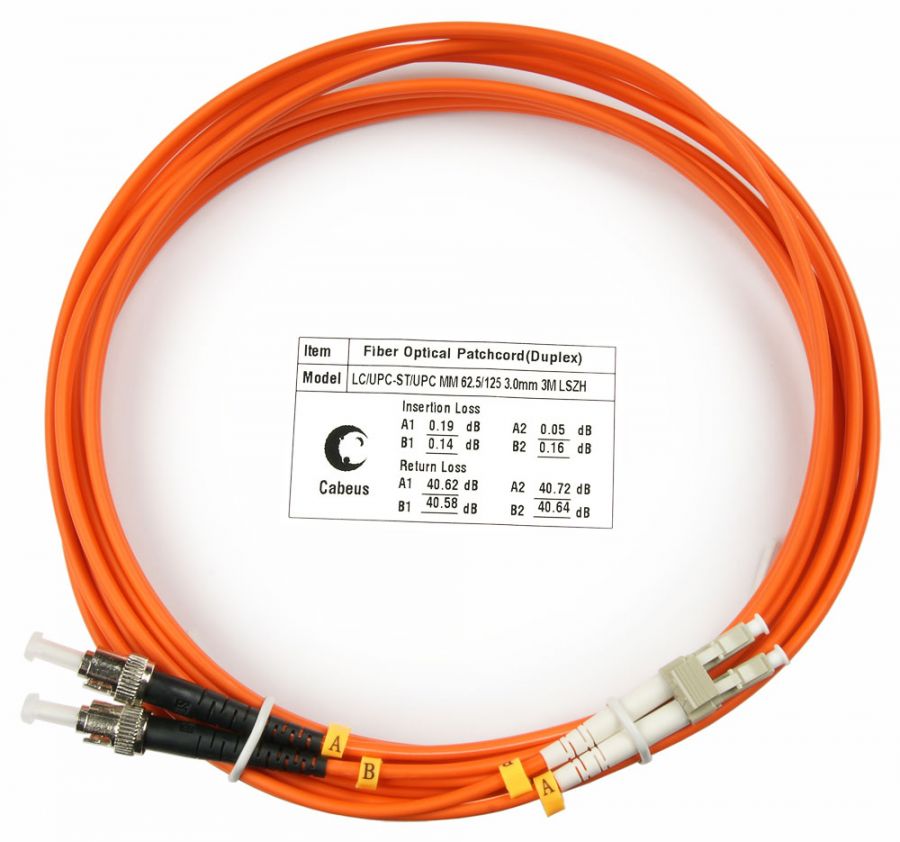 CABEUS FOP-62-LC-ST-3M ШНУР ОПТИЧЕСКИЙ 7616c
