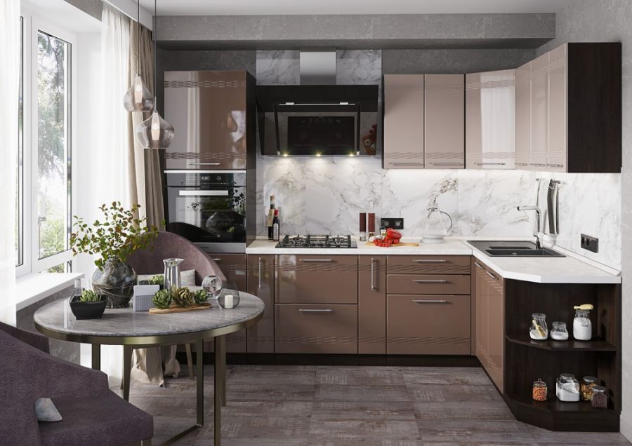 Кухонный гарнитур Мокко