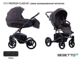 Коляска 2 в 1 Bebetto Tito Premium Class