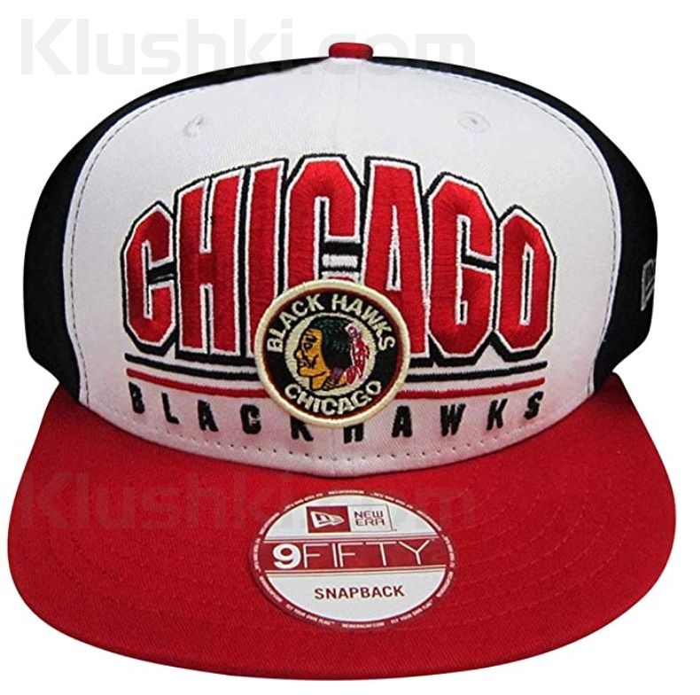 Кепка New Era Chicago Blackhawks Three Tone Snapback