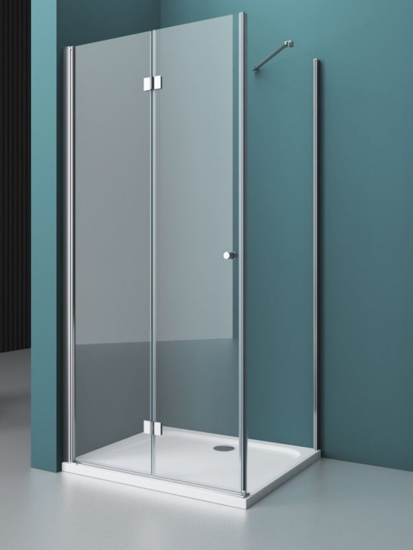 Душевой уголок BelBagno ALBANO-ASH-1-80/90-C-Cr 80x90