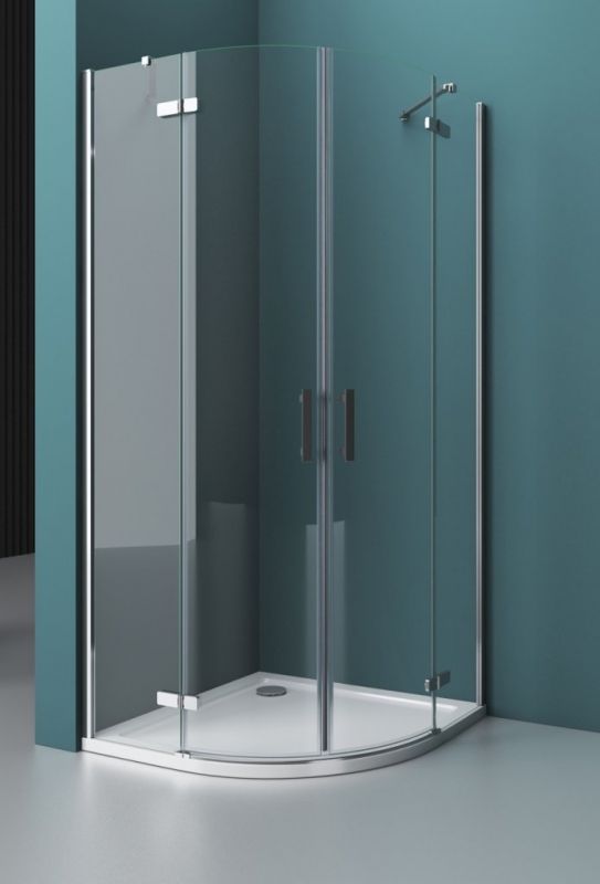 Душевой уголок BelBagno KRAFT-R-2-100-C-Cr 100x100