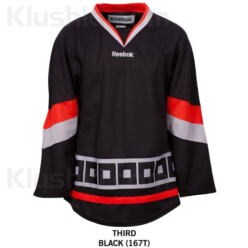 Майка (джерси) Carolina Hurricanes Reebok Edge Uncrested Adult Hockey Jersey (blk)