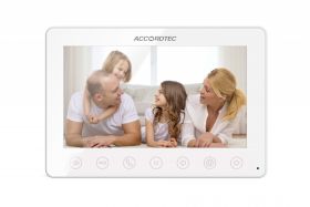 Цветной видеодомофон Accordtec AT-VD 751C WH