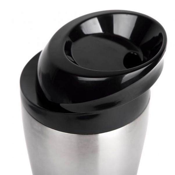 Термокружка Click серебристая