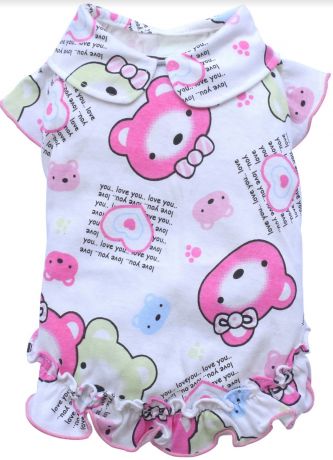 Платье- пижамка "Спящие медвежата"(L, XL)