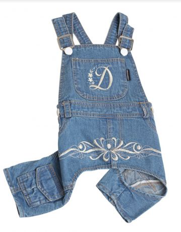 Летний  джинсовый комбинезон" D"голубой (XS, )