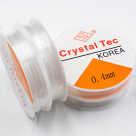 фото Эластичная нить-резинка  Crystal Tec Корея без оплетки цвет прозрачный FSS-01.04