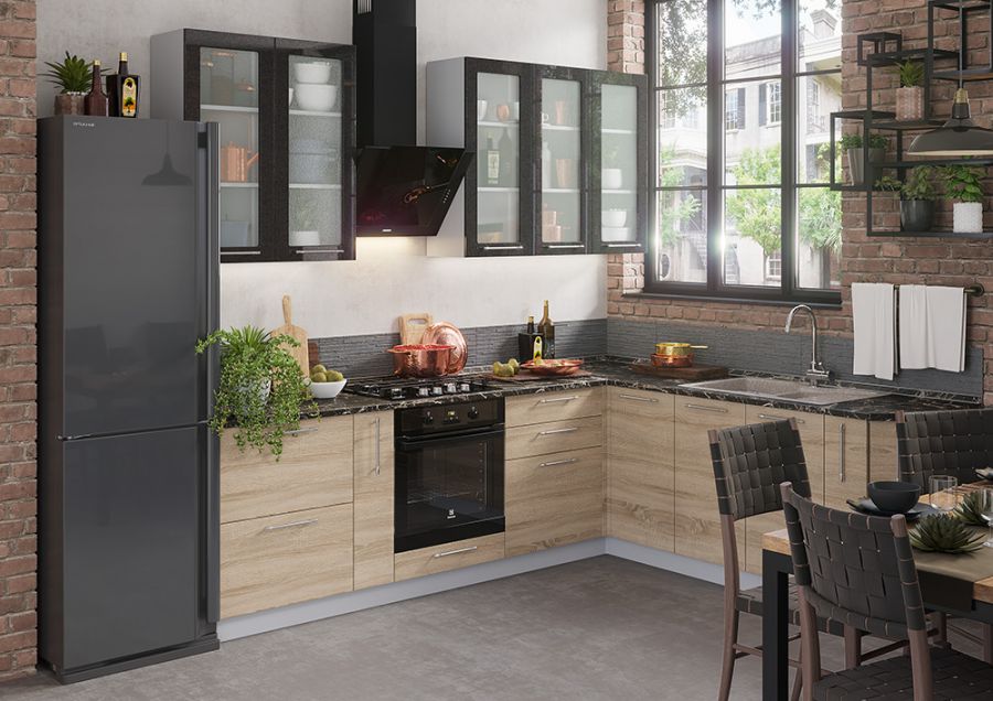 Кухонный гарнитур Олива глянец (Интерьер-Центр)