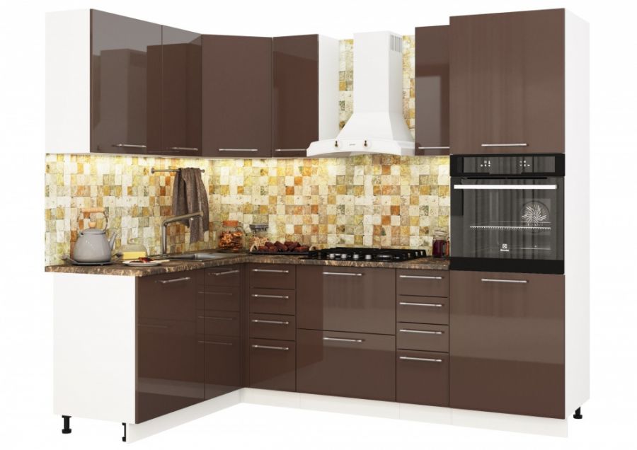 Кухонный гарнитур Олива глянец (Интерьер-Центр)