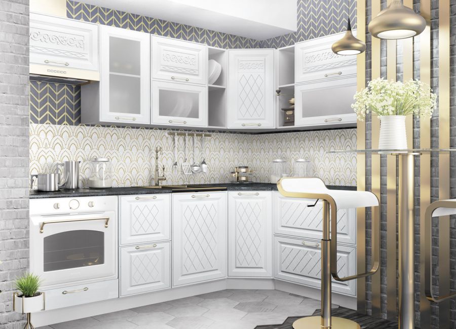 Кухня Вита (Белый)