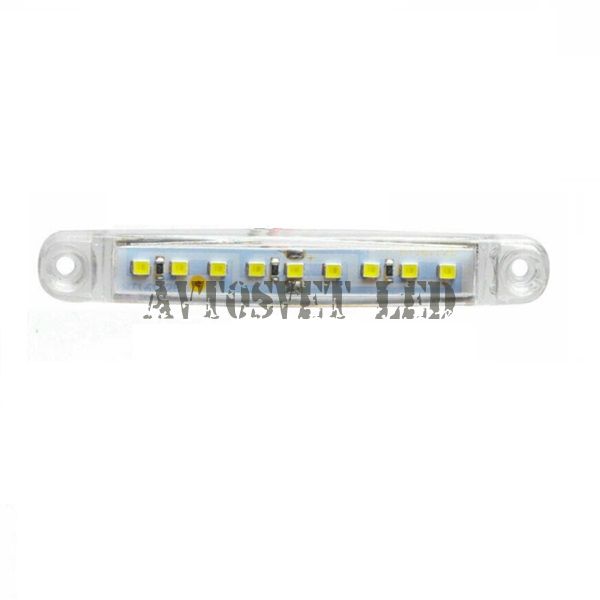 Led габариты на прицеп AS-U-9SMD-W