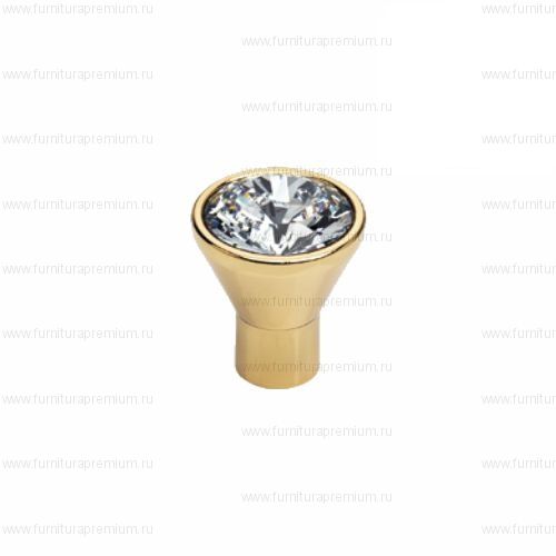 Мебельная ручка-кнопка Linea Cali Diamante 206