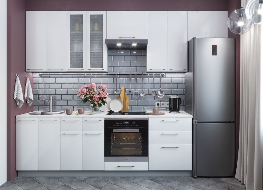 Кухня Олива металлик (ДСВ)