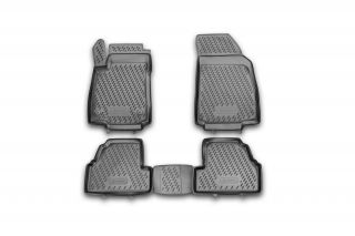 Коврики 3D в салон подходят для CHEVROLET Tracker, 2013->, 4 шт. (полиуретан)