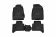 Коврики в салон CHEVROLET Trailblazer, 2013-> 4 шт. (полиуретан)