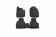 Коврики 3D в салон HONDA Civic 5D, 01/2012->,  хб., 4 шт. (полиуретан)