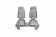 Коврики в салон JEEP Wrangler 4 doors, 2007-> 4 шт. (полиуретан)