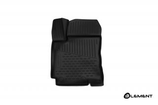 Коврики 3D в салон KIA Rio, 01/2014->, передний левый, хб., 1 шт. (полиуретан)