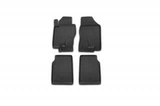 Коврики в салон NISSAN Navara МКПП 2005->, 4 шт. (полиуретан)