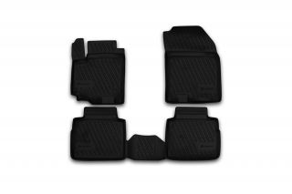 Коврики в салон SUZUKI SX-4, 2013->, 4 шт. (полиуретан)