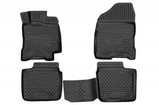 Коврики 3D в салон подходят для TOYOTA Allion T260 рестайлинг 2010 - > П.Р., 4шт. (полиуретан)