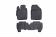 Коврики в салон TOYOTA Yaris 01/2006-2010, 3 шт. (полиуретан, серые)