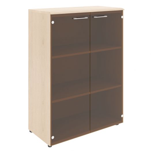 Шкаф со стеклянными дверьми и топом WMC 85.2