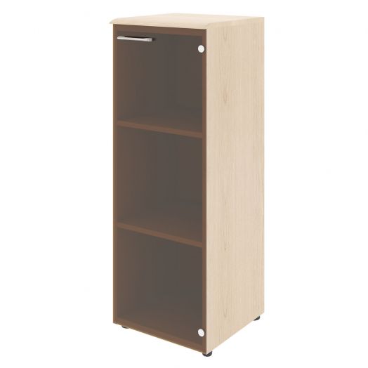 Шкаф колонка со стеклянной дверью и топом правый WMC 42.2R