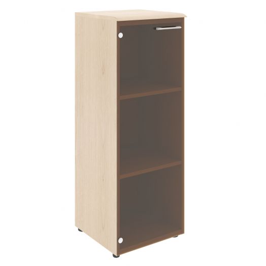 Шкаф колонка со стеклянной дверью и топом левый WMC 42.2 L