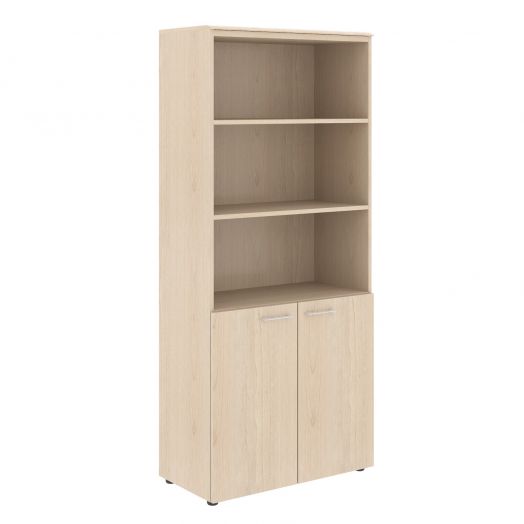 Шкаф с 1 комплектом глухих малых дверей и топом WHC 85.5