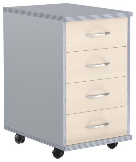 Тумба подкатная 4 ящика ТМ-4