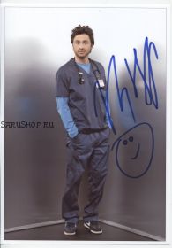 Автограф: Зак Брафф. Клиника / Scrubs