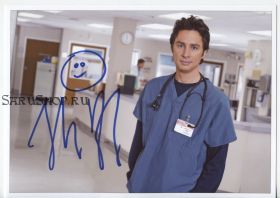 Автограф: Зак Брафф. Клиника / Scrubs